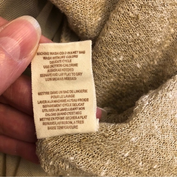 Free People Elegant Beige Sleeveless Dress Size SP - Picture 8 of 9